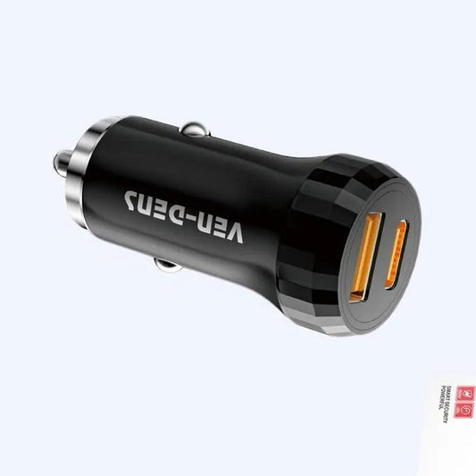 38w dual port powerful car charger