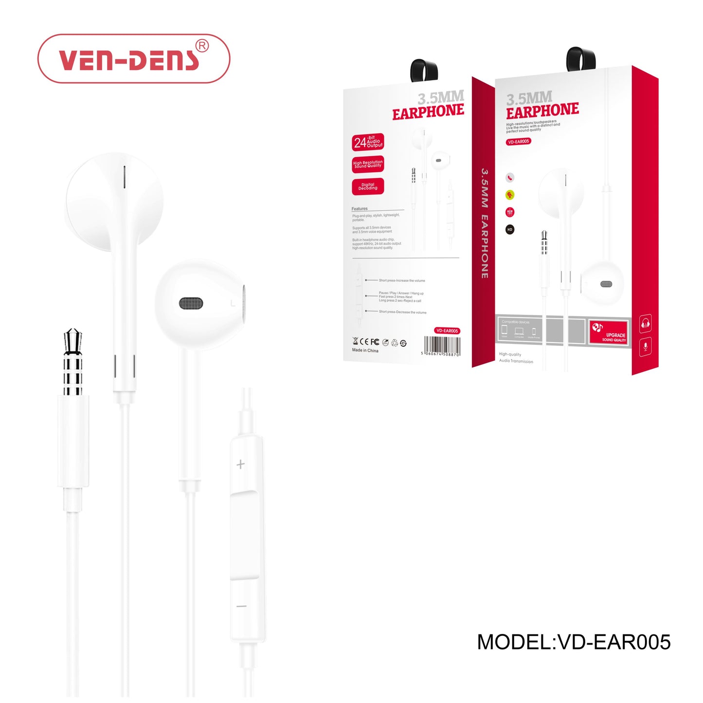 Earphone 3.5mm