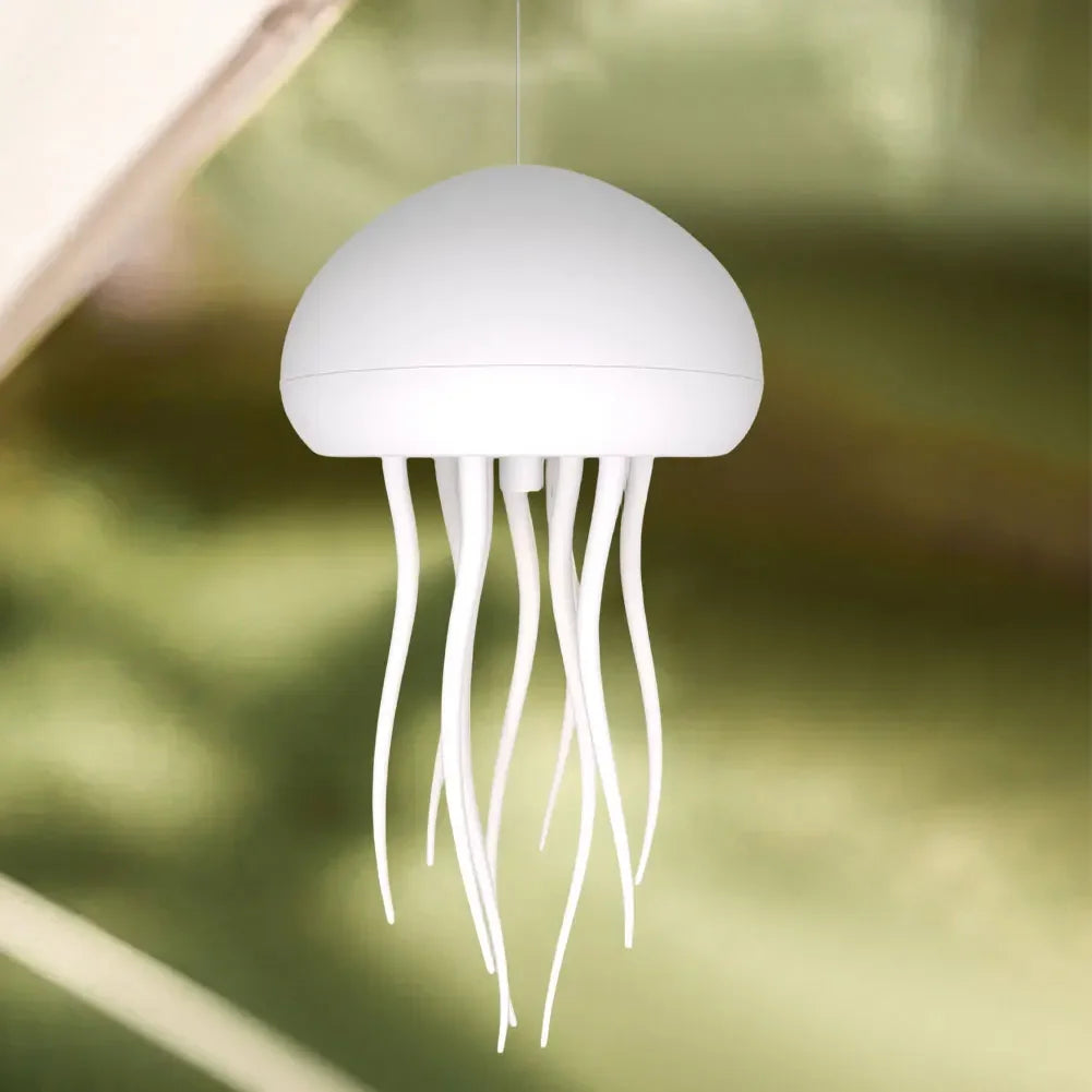 Dancing Jellyfish Night Light - Voice Control LED Lamp