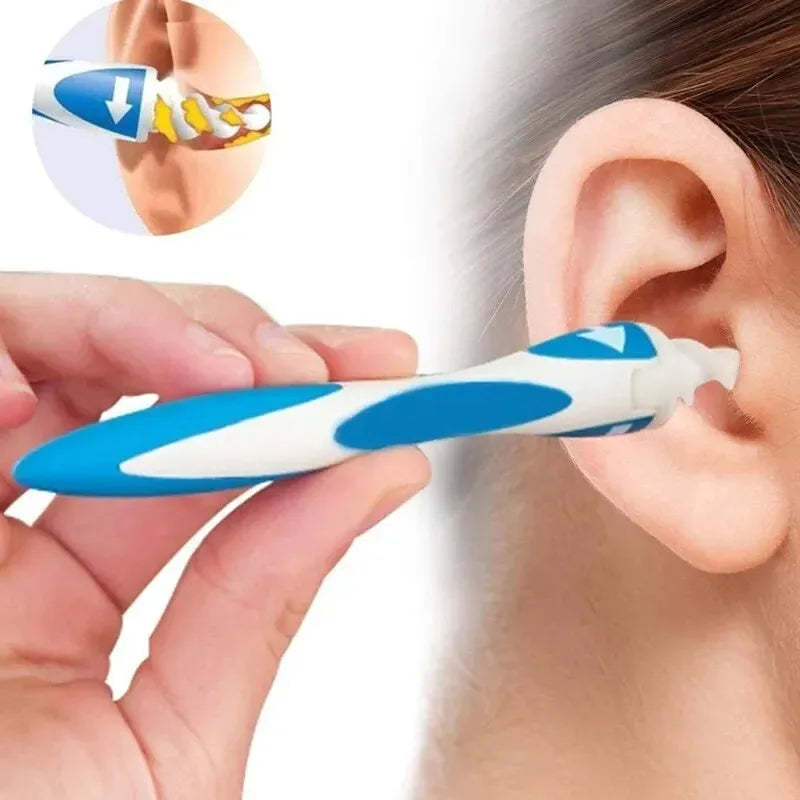 Ear Wax Remover with Soft Silicone 16 Replacement Tips