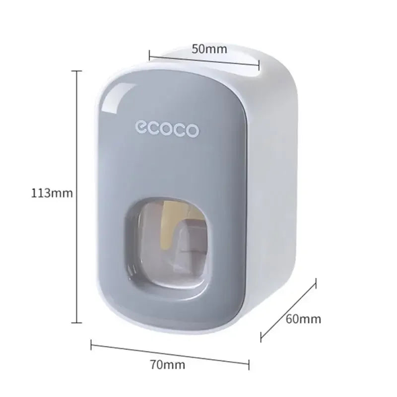 Automatic Toothpaste Dispenser & Squeezer - Bathroom Accessory