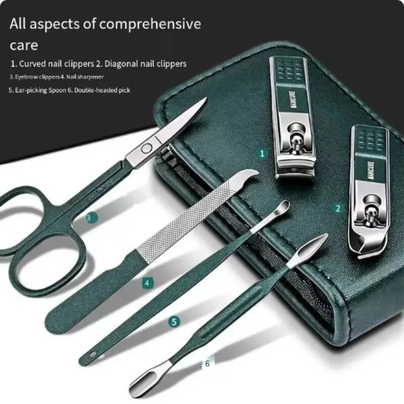 6-Piece Nail Clipper Set