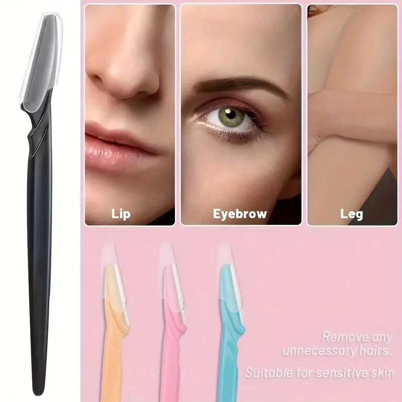 Eyebrow Razor Kit - Precise Trimming, Shaping, Facial Hair Removal Tool