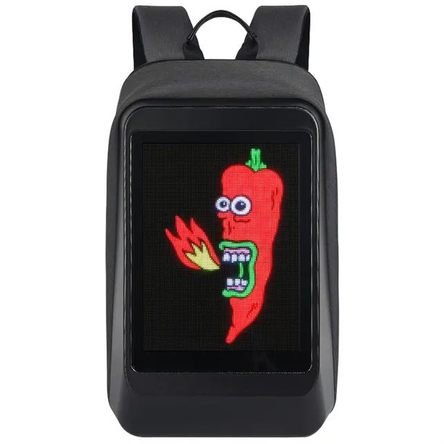 LED Display Screen Backpack