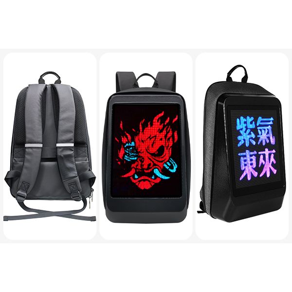 LED Display Screen Backpack